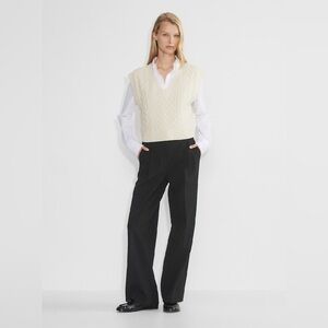 New Aritzia Babaton Emporia Merino Wool Sweater Vest size XL